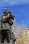 Christian soldier monument in Caravaca de la Cruz square, Murcia