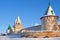 Christianity cathedral in Russia, Kostroma city, Ipatievsky monastery