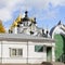 Christianity cathedral in Russia, Kostroma city, Ipatievsky monastery, Cradle of the house of Romanovs