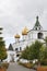 Christianity cathedral in Russia, Kostroma city, Ipatievsky monastery, Cradle of the house of Romanovs