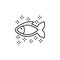 Christianity fish icon. Element of christianity icon