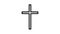christianity religion glyph icon animation