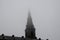 CHRISTIANSBORG DANISH PARLIAMENT COVERED WITH FOG