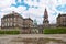 Christiansborg Palace and equestrian statue