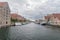 Christianshavns Kanal English: Christianshavn Canal at cloudy day