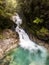 Christie Falls waterfall in New Zealand
