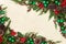 Christmas Abstract Border