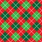 Christmas Argyle Pattern