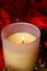 Christmas aroma candle