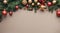 christmas background with christmas decorations, christmas background, christmas gifts on abstract background