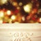 Christmas background. Fireplace shelf background for display montage of new product