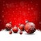 Christmas background, red background Happy New Year