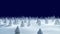 Christmas Background snowy landscape blue forest