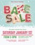 Christmas Bake Sale Flyer