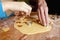 Christmas Baking - Shaping Dough with Forms