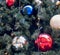 Christmas ball balls and lights