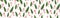 Christmas banner with realistic fir tree branches, red and white cane candy and golden stars. Horizontal Xmas header for a website