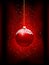 Christmas bauble background