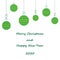 christmas bauble vector icons set.Pixel Christmas ball for games and applications. eps 10