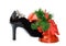 Christmas bells and stilettos - clipping path