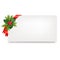 Christmas Blank Gift Tag. Vector
