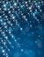 Christmas blue background with brilliance stars