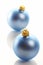 Christmas blue ball