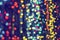 Christmas bokeh lights, abstract holiday background