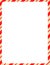 Christmas Border / candy cane