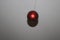 Christmas bright red ball hanging on chain image