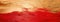 Christmas Brushed Paint red and gold background. Paint Brush Stroke textural Background web banner. Oil acrylic paint background