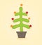 Christmas cactus tree