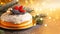 christmas cake , gingerbread , background christmas cakes decoration, Generative AI