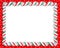 Christmas Candy Frame Border