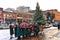 Christmas carolers in Ottawa, Canada