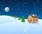 Christmas Cartoon Clipart - Winter Scenery