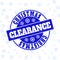 Christmas Clearance Grunge Round Stamp Seal for Christmas