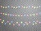 Christmas color garland lights isolated on transparent background. Led neon lamp decoration. Glow colored bulb. Bright