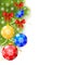 Christmas congratulatory background