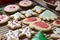 christmas cookie baking tutorial, with step-by-step instructions for creating your own holiday treats