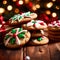 christmas cookies, traditional festive holiday treats