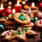 christmas cookies, traditional festive holiday treats