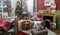 Christmas Cosy Winter Living Room Decoration Setting