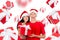 Christmas couple creative disign