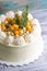 Christmas cream cheese cake