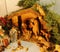 Christmas creche nativity scene