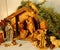 Christmas creche nativity scene