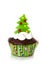 Christmas cupcake