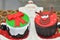 Christmas cupcakes