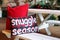 Christmas cushion that say snuggle season